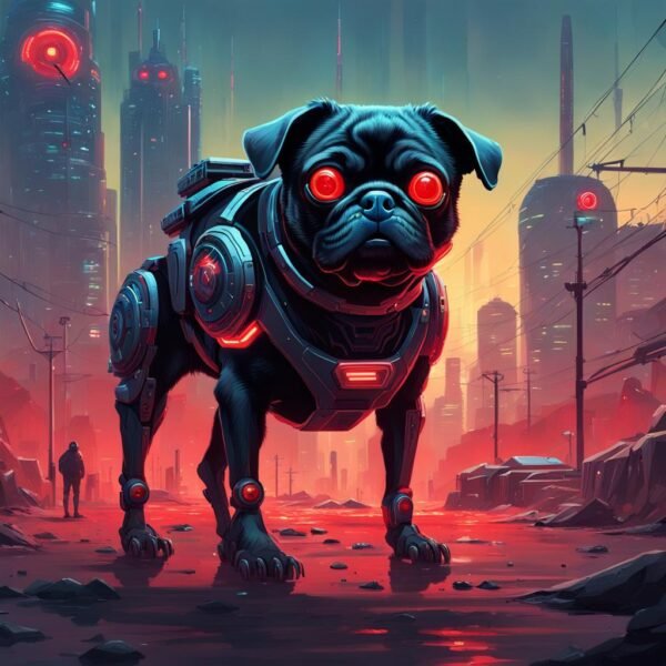 Rocco the Cyber Pug: A Paws-itively Digital Adventure